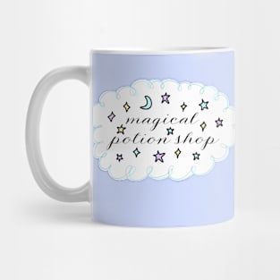 Cute Magical Potion Shop Cloud Design, Made by EndlessEmporium Mug